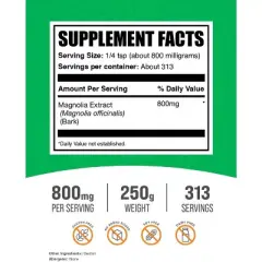 BulkSupplements Magnolia Extract Powder