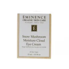 Eminence Snow Mushroom Moisture Cloud Eye Cream, 0.5 oz