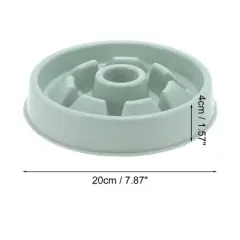 Unique Bargains Convenient Round Dog Water Bowl 1 Pc