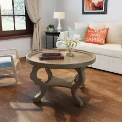 Althea Circular Coffee Table - Christopher Knight Home