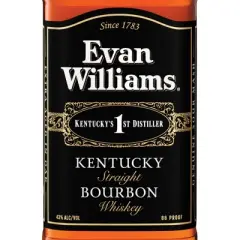 Evan Williams Kentucky Straight Bourbon Whiskey - 1.75L Bottle