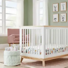 Fitted Crib Sheet - Cloud Island&trade; Garden Floral