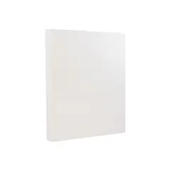 JAM Paper Strathmore 80 lb. Cardstock Paper 8.5" x 11" Bright White 250 Sheets/Ream (144000B)