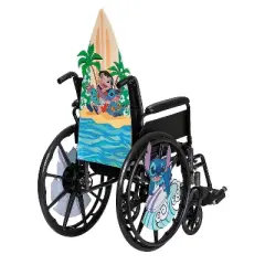Disney Kids' Lilo & Stitch Stitch Adaptive Wheelchair Cover Halloween Costume Accessories - Blue - One Size Fits Most