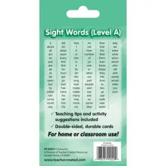 Edupress Sight Words - Beginning Words (Level A) Flash Cards
