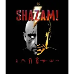 DC Comics Shazam! Double-Faced Short-Sleeve T-Shirt Toddler Boy to Youth Boy