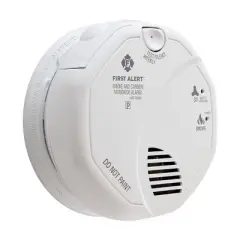 First Alert SC7010BPVCN Hardwired Smoke & Carbon Monoxide Detector with Voice Location and Battery Backup