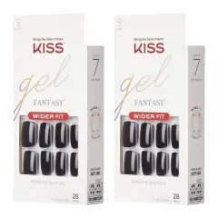 KISS Gel Fantasy Fake Nails - Just Right - 56ct