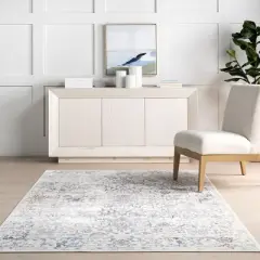 Nuloom Everlee Faded Persian Pet Friendly Machine Washable Area Rug