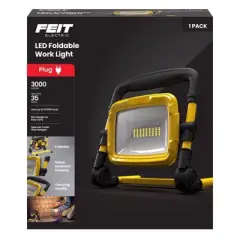 Feit Electric Pro Series 3000 lm LED Corded Stand (H or Scissor) Work Light