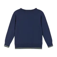 Andy & Evan Toddler Graphic Sweaters in Blue, Size 4T