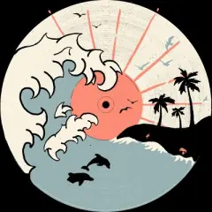 Women's Design By Humans OCN LP... By NDTank Racerback Tank Top