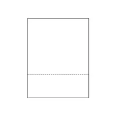 Printworks Professional Printworks Professional 8 1/2" x 11" 20 lbs. Perforated 3 1/4" Paper