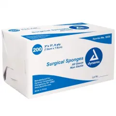 Dynarex Surgical Sponges, Non-Sterile Cotton Gauze
