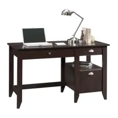 Shoal Creek Lift Top Desk Jamocha Wood - Sauder