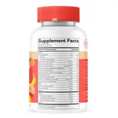 SmartyPants Kids Plus Multivitamin & Omegas Gummies with Vitamins C, D3, B12 & Zinc - 80ct