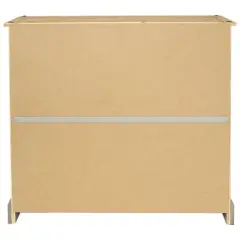 Sunnydaze 28-Bottle Freestanding Wine Rack - Solid Pine - Gray - 34.5"