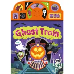 On the Move: Ghost Train - by  Roger Priddy (Board Book)