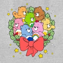 Women's Care Bears Christmas Wreath Bears T-Shirt