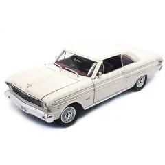 1964 Ford Falcon White 1/18 Diecast Model Car by Road Signature