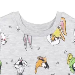 SPACE JAM Looney Tunes Space Jam Sylvester Buggs Bunny Daffy Duck Girls French Terry Sweatshirt Little Kid to Big Kid 