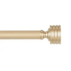 Exclusive Home Lucero 1" Window Curtain Rod and Finial Set