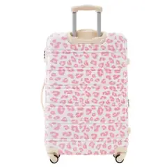 Ridstar Set of 3 Hardshell Luggage with Spinner Wheels and TSA Lock-Pink