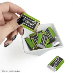 Big Dot of Happiness Lax to the Max Lacrosse Mini Candy Bar Wrapper Stickers Party Small Favors 40 Count
