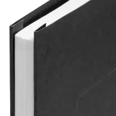 Oxford Paper Report Cover Large 2 Prong Fastener Letter 3" Capacity Black 25/Box 5730105