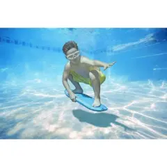 Swim Central 29" Underwater Swimming Pool Surf Board - Blue