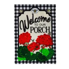 Evergreen  4-Season Garden Flags w/ Flag Stand, Set of 7, Welcome