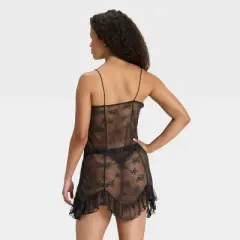 Women's Ruffle Lace Slip Dress - Wild Fable&trade;