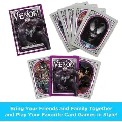 Aquarius Puzzles Marvel Venom Nouveau Playing Cards