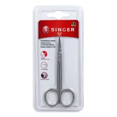 Singer 4" Embroidery Scissors and Tweezer Bundle