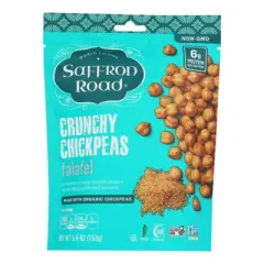 Saffron Road Falafel Crunchy Chickpeas - Case of 6/5.4 oz