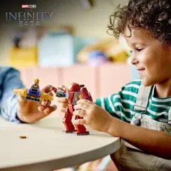 LEGO Marvel Iron Man Hulkbuster vs. Thanos Toy Building Set 76263