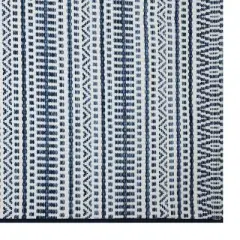 Pattern Stripe Outdoor Rug Blue - Threshold