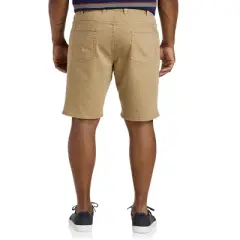 True Nation 5-Pocket Sunwashed Shorts - Men's Big and Tall