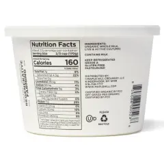 Maple Hill Creamery Plain Greek Yogurt - 16oz