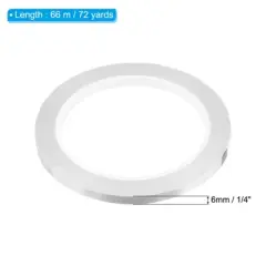 Unique Bargains DIY Art Film Thin Graphic Chart Highlight Marking Tapes 72 Yards 4 Pcs