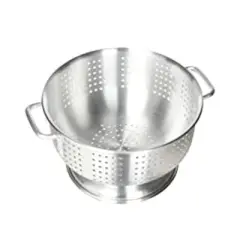 Winco Aluminum Colander with Base