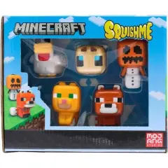 Just Toys Minecraft 5 Piece SquishMe Collectors Box