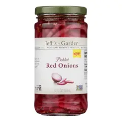 Jeff's Garden Pickled Red Onions - Case of 6/12 oz
