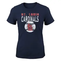 MLB St. Louis Cardinals Girls' Crew Neck T-Shirt