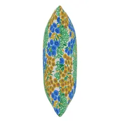 Loiret Outdoor Throw Pillow Blue/Citrine - Skyline Furniture
