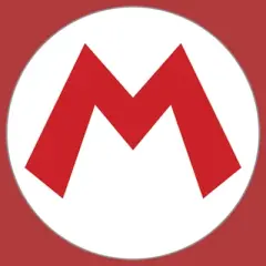 Men's Nintendo Mario Circle Icon T-Shirt