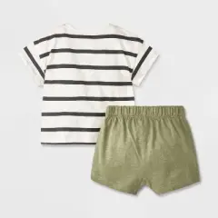Baby Boys' Short Sleeve Top & Bottom Set - Cat & Jack&trade;