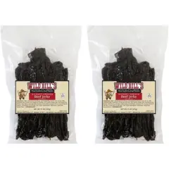 Wild Bill's Original Hickory Smoked Beef Jerky Two-Bag Starter Kit (two 15oz bags and 1 jar)