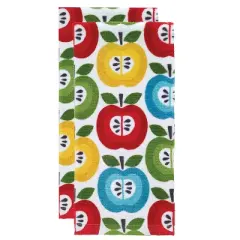 T-fal Print Fiber Reactive Kitchen Towel  Two Pack