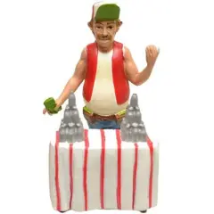 Carnie Barney "Trailer Park" Figure For 1:18 Diecast Model Cars by American Diorama